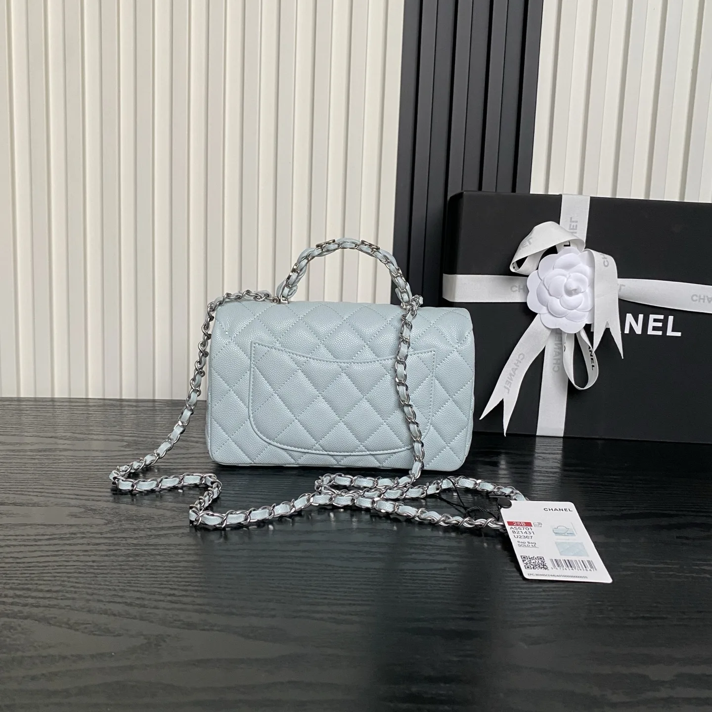Chanel Calfskin Classic Flap Shoulder Bag product photo from LabelPicks