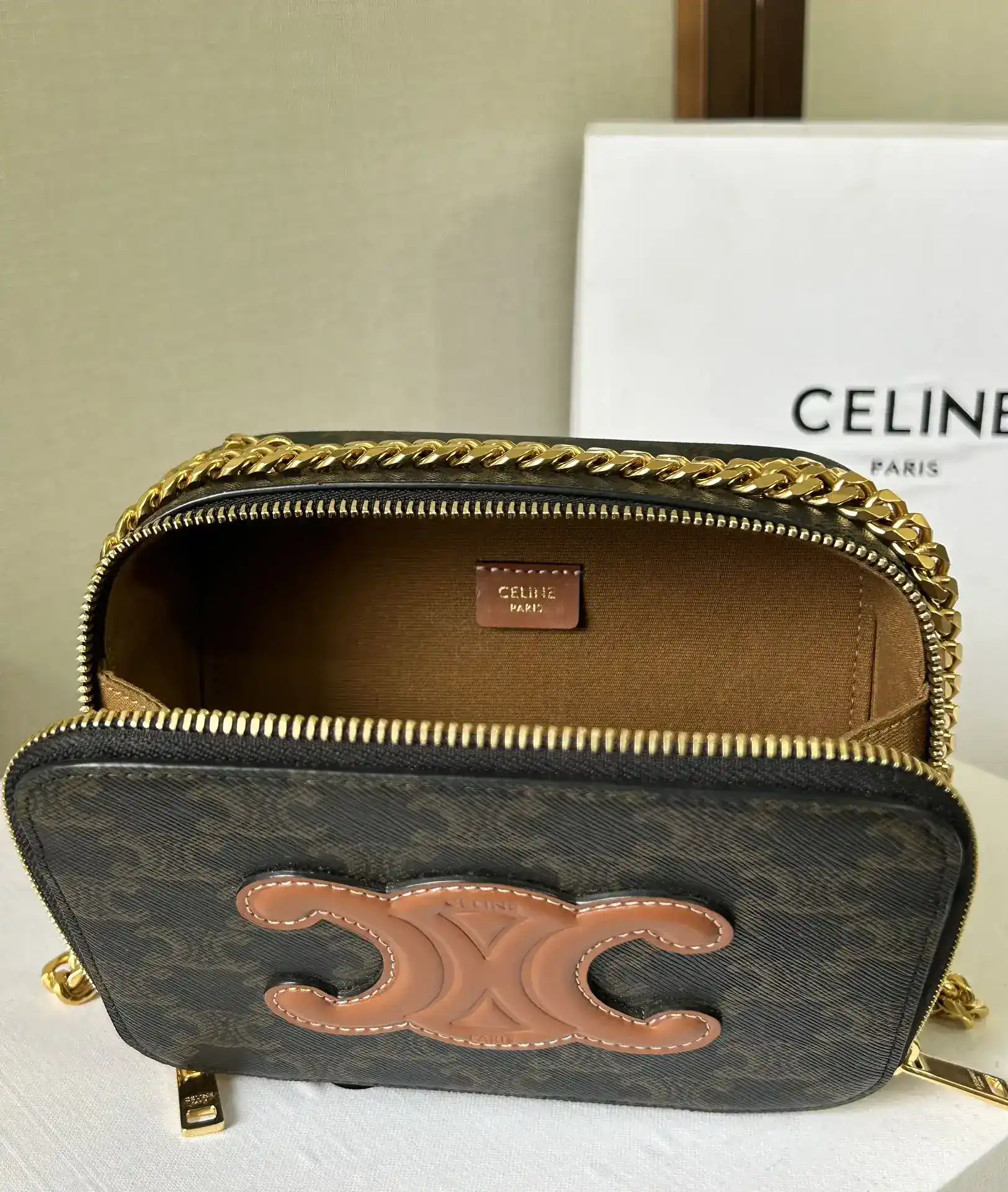 Celine Box Calfskin Crossbody Bag product photo from LabelPicks