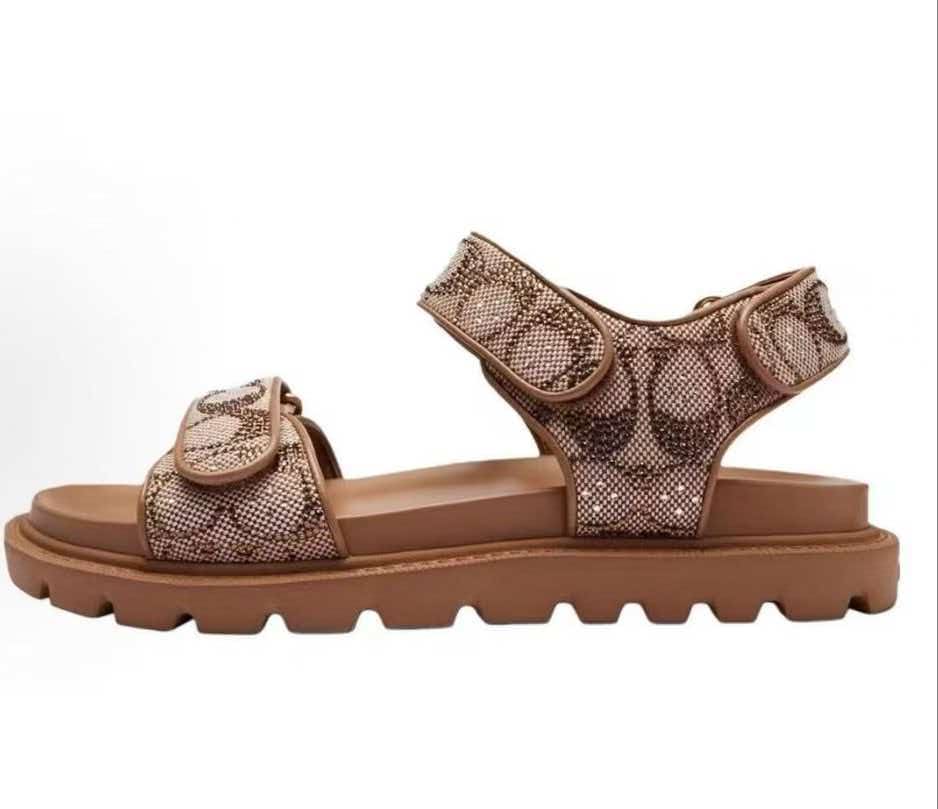 coach Rhinestone sandals