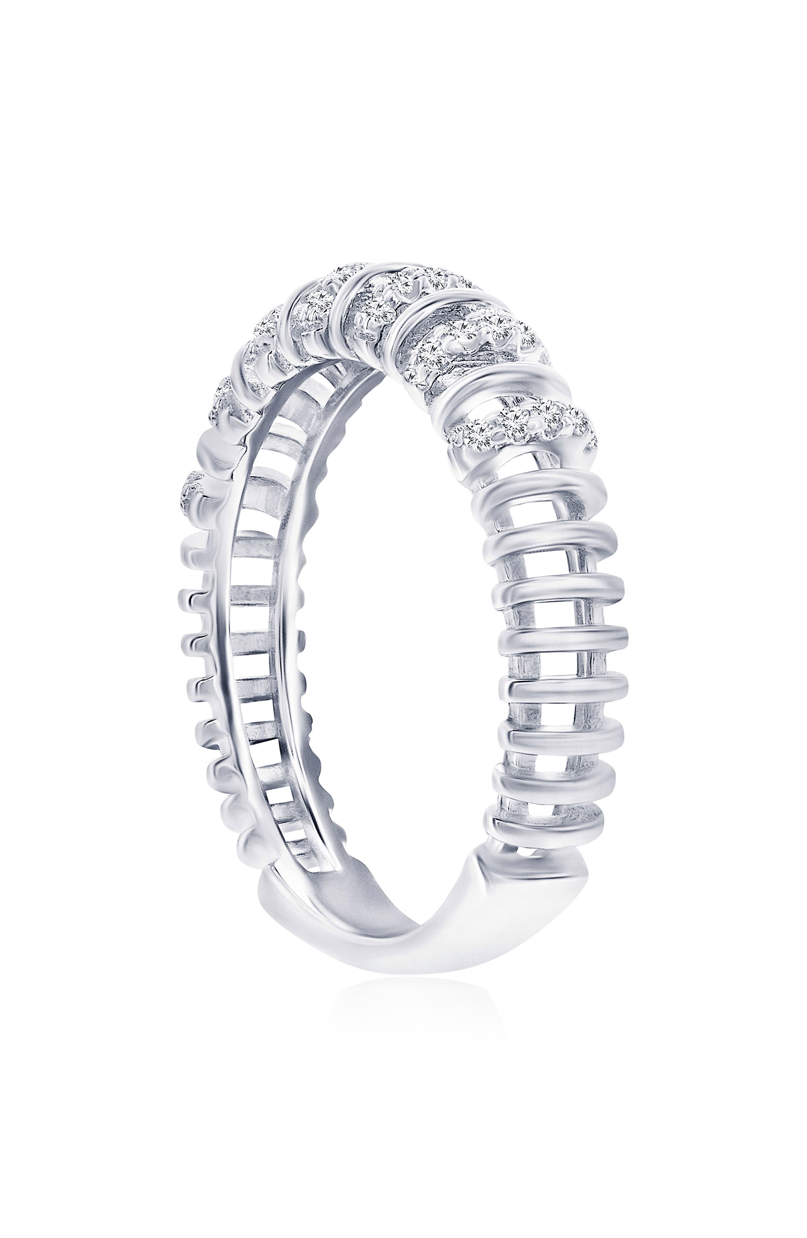 SIMONA Cubic Zirconia Band Ring