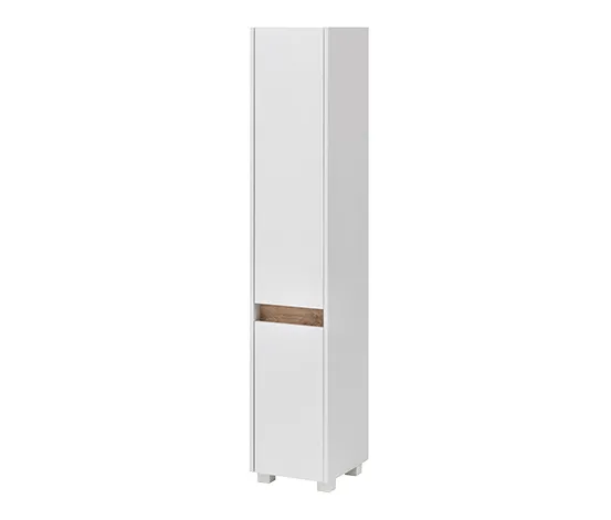 Hochschrank »Cosmo«, schmal, weiß