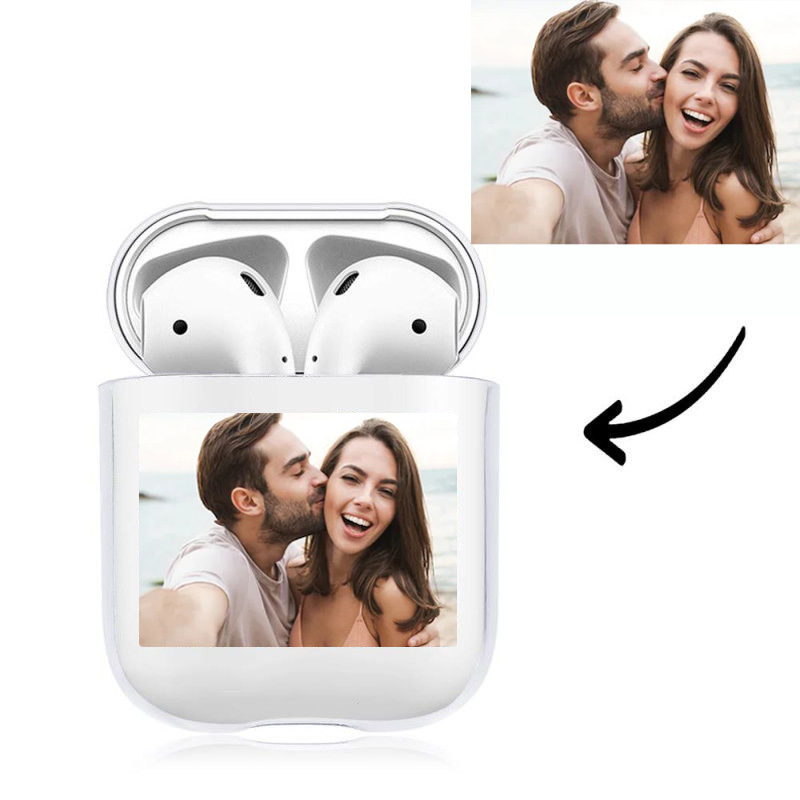 Photo pods Case Gift Earphone Case -Transparent