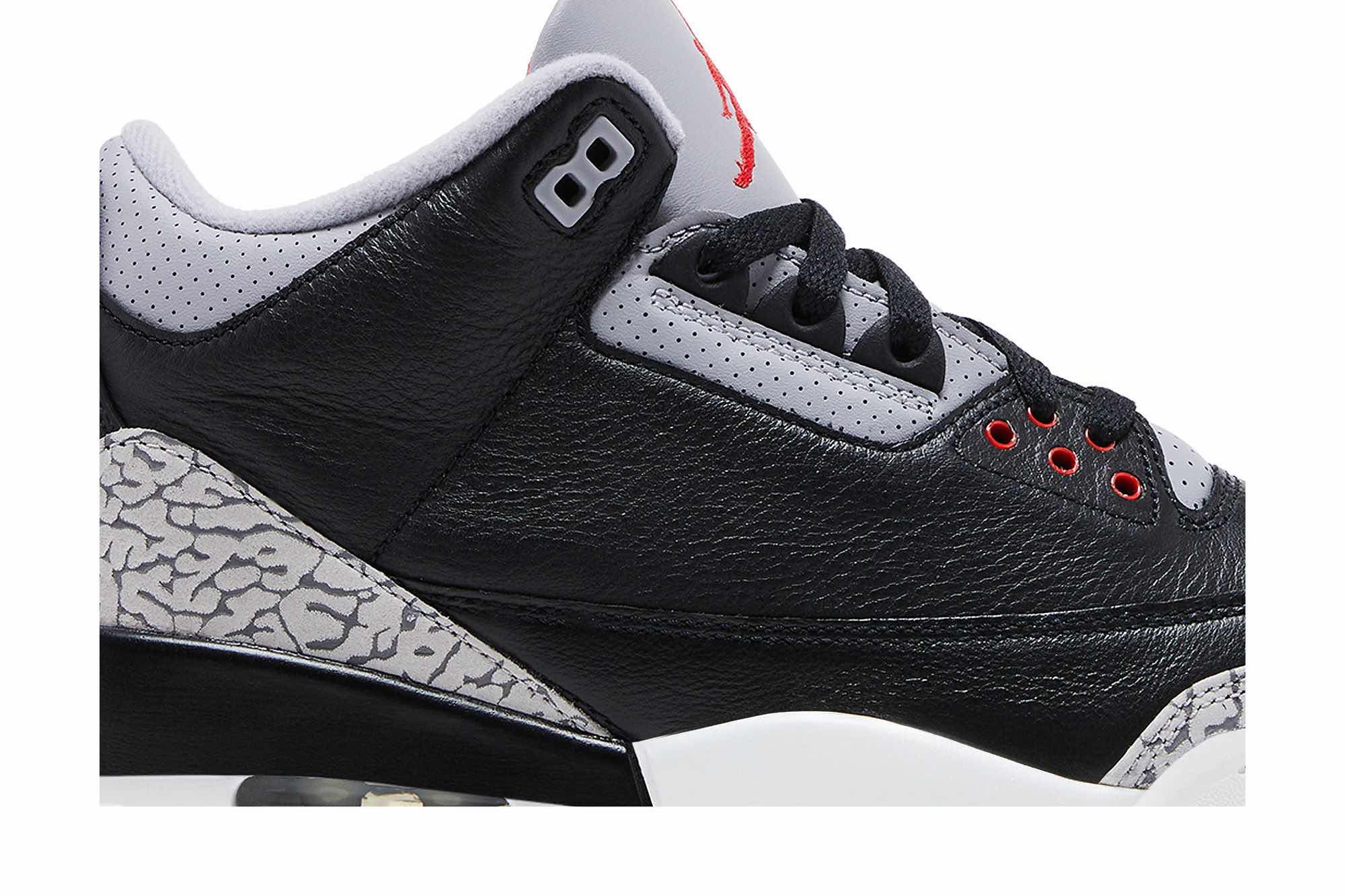 Air Jordan 3 OG ‘Black Cement’ 2024 DN3707-010