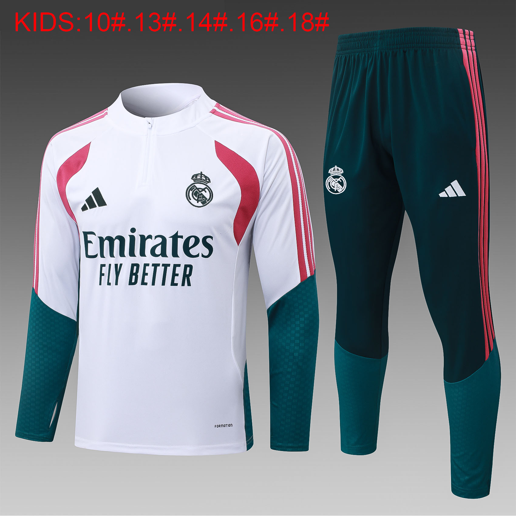 Real Madrid Kids Training Suit 26/27 1:1 Thai Quality