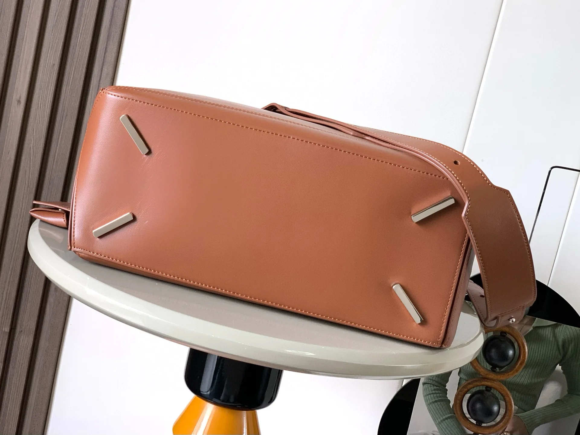 Loewe Puzzle Brown Lambskin Crossbody Bag product photo from LabelPicks