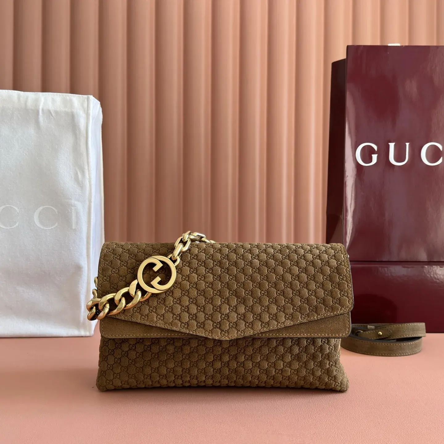 Gucci GG Supreme Canvas Shoulder Bag product photo from LabelPicks