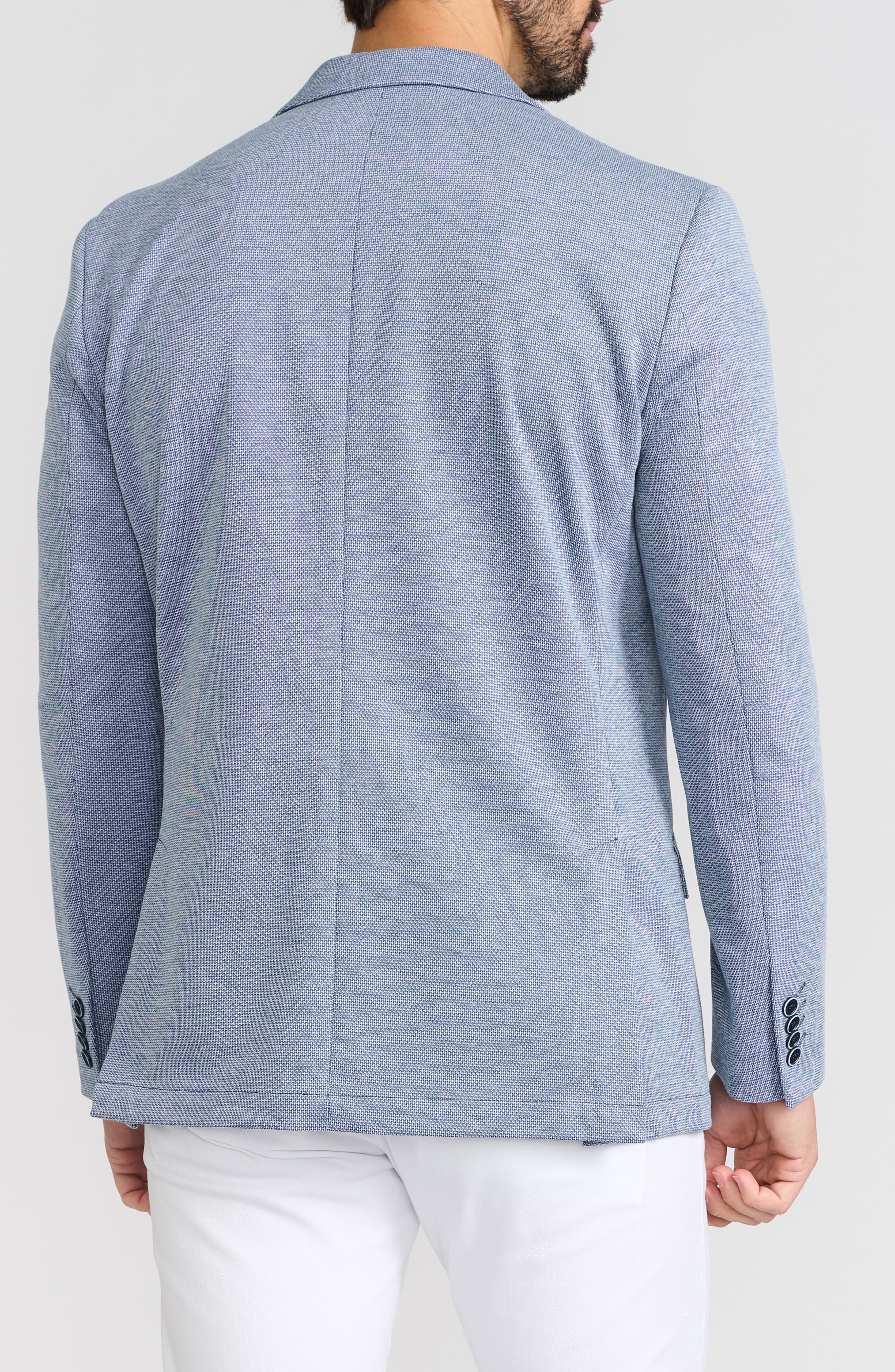 SAVILE ROW CO Textured Neat Knit Sport Coat