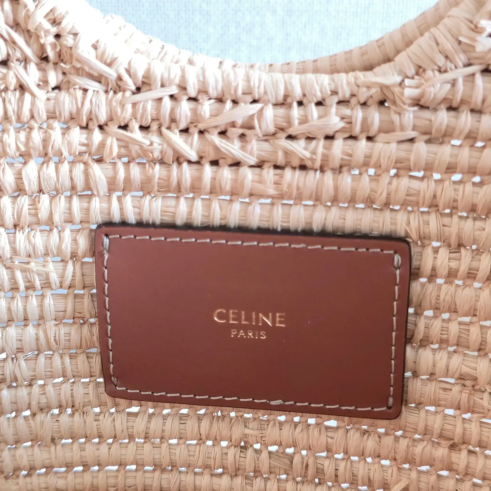 Celine Straw Woven Tote Bag product photo from LabelPicks