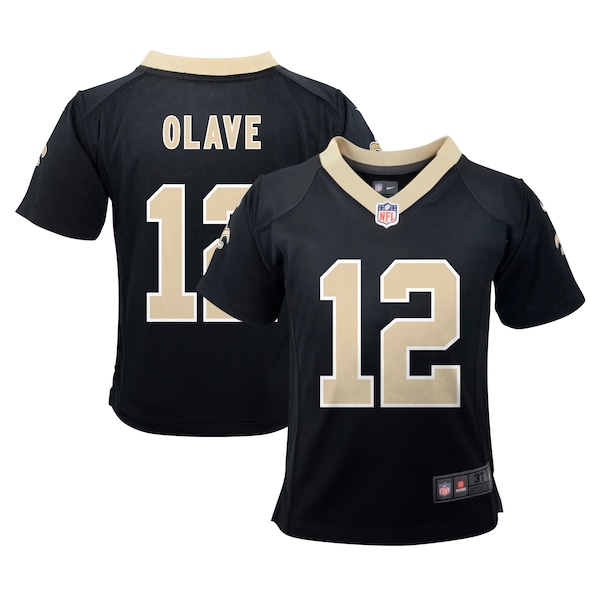Chris Olave New Orleans Saints Nike Preschool Player Game Jersey - Black