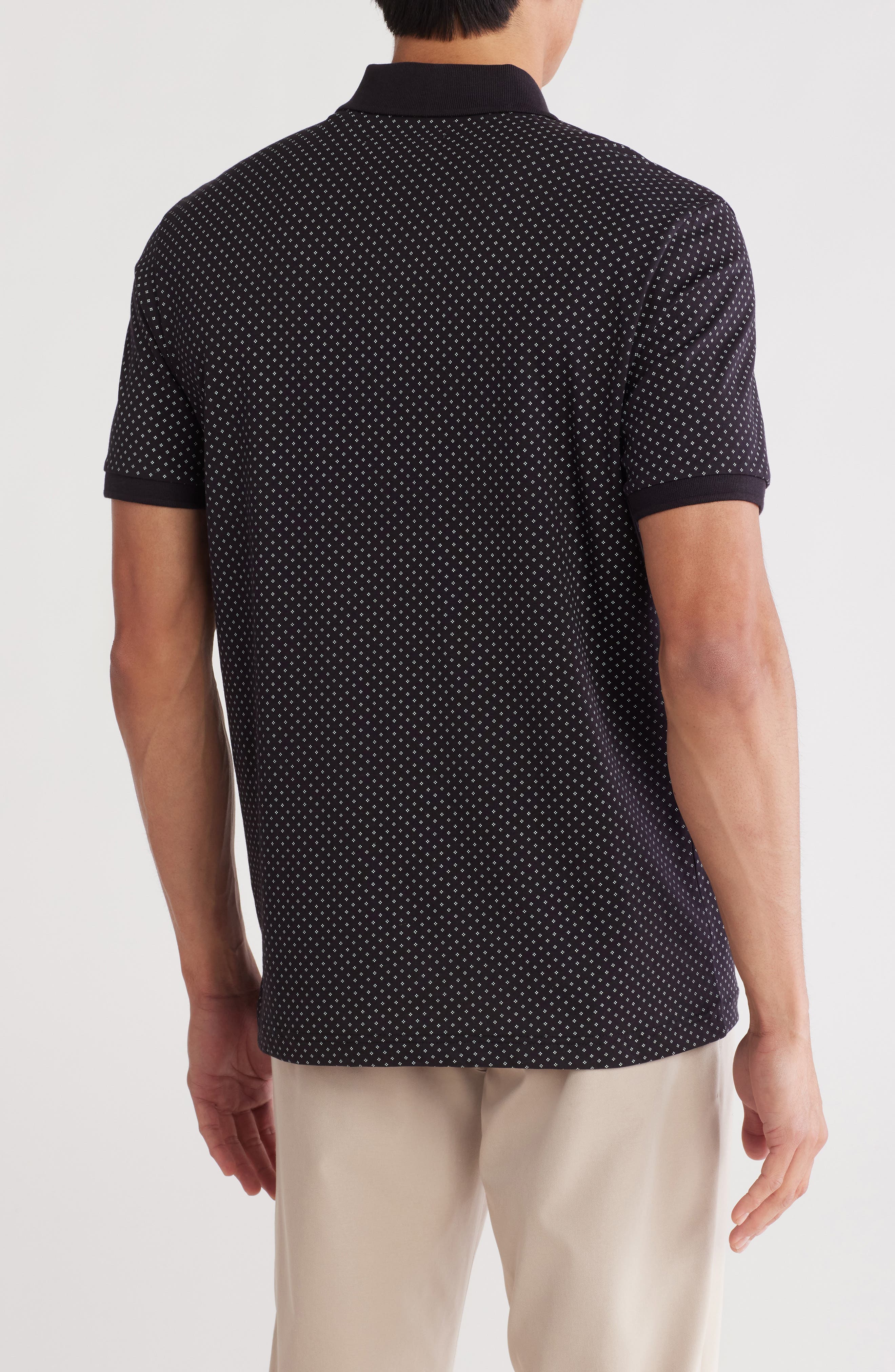 Original Penguin Ditsy Diamond Cotton Jersey Polo