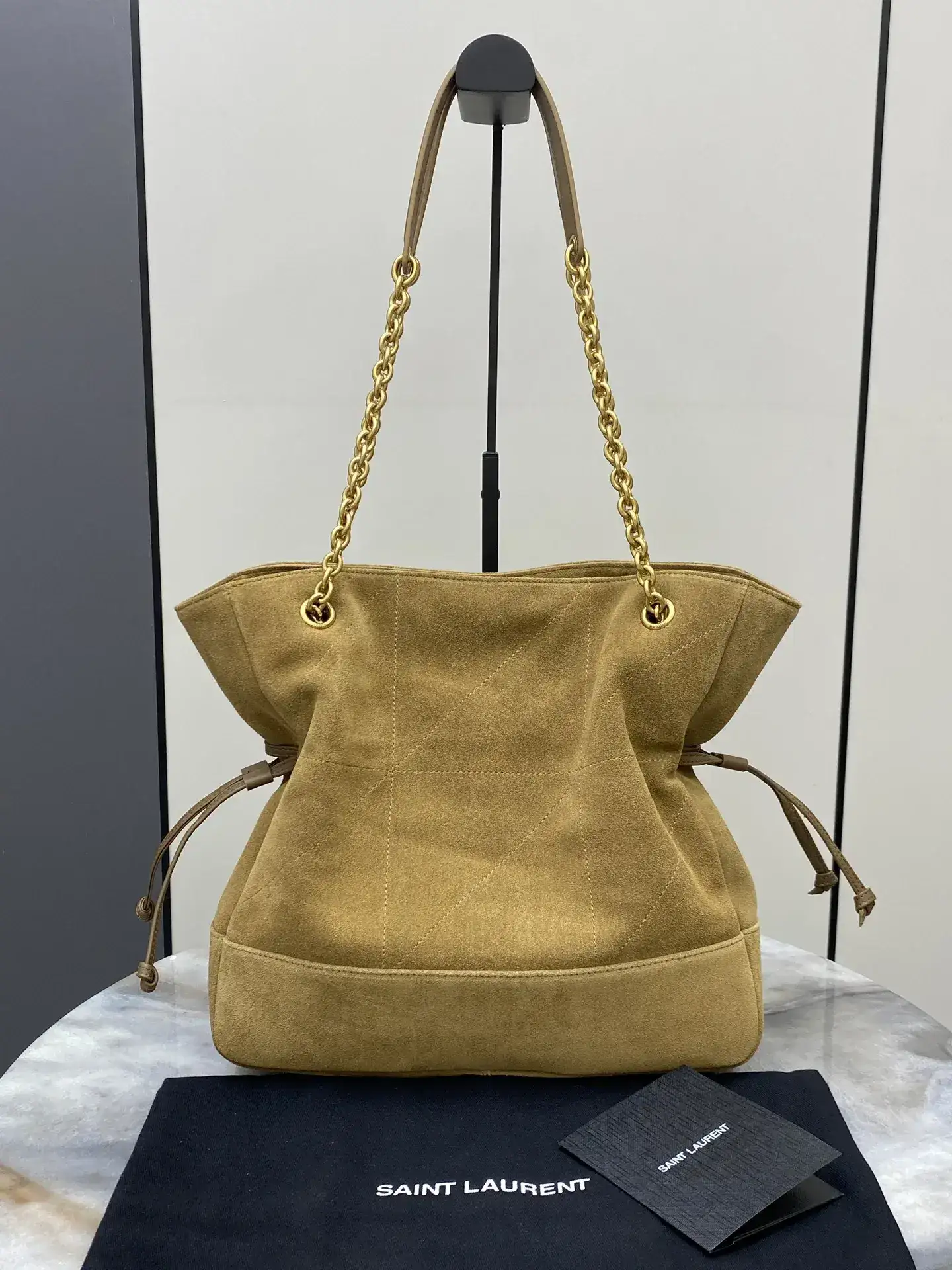 Saint Laurent Jamie Lambskin Bucket Bag product photo from LabelPicks