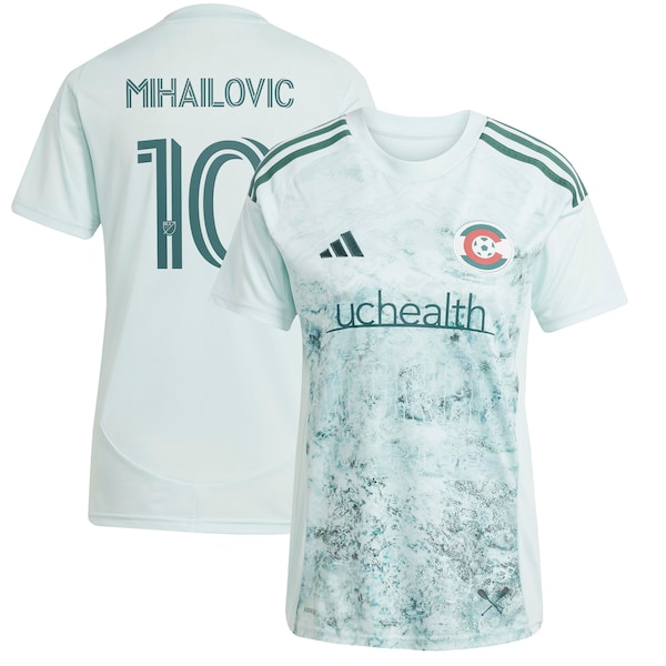 Djordje Mihailovic Colorado Rapids adidas Women's 2025 Headwaters Replica Player Jersey - Green