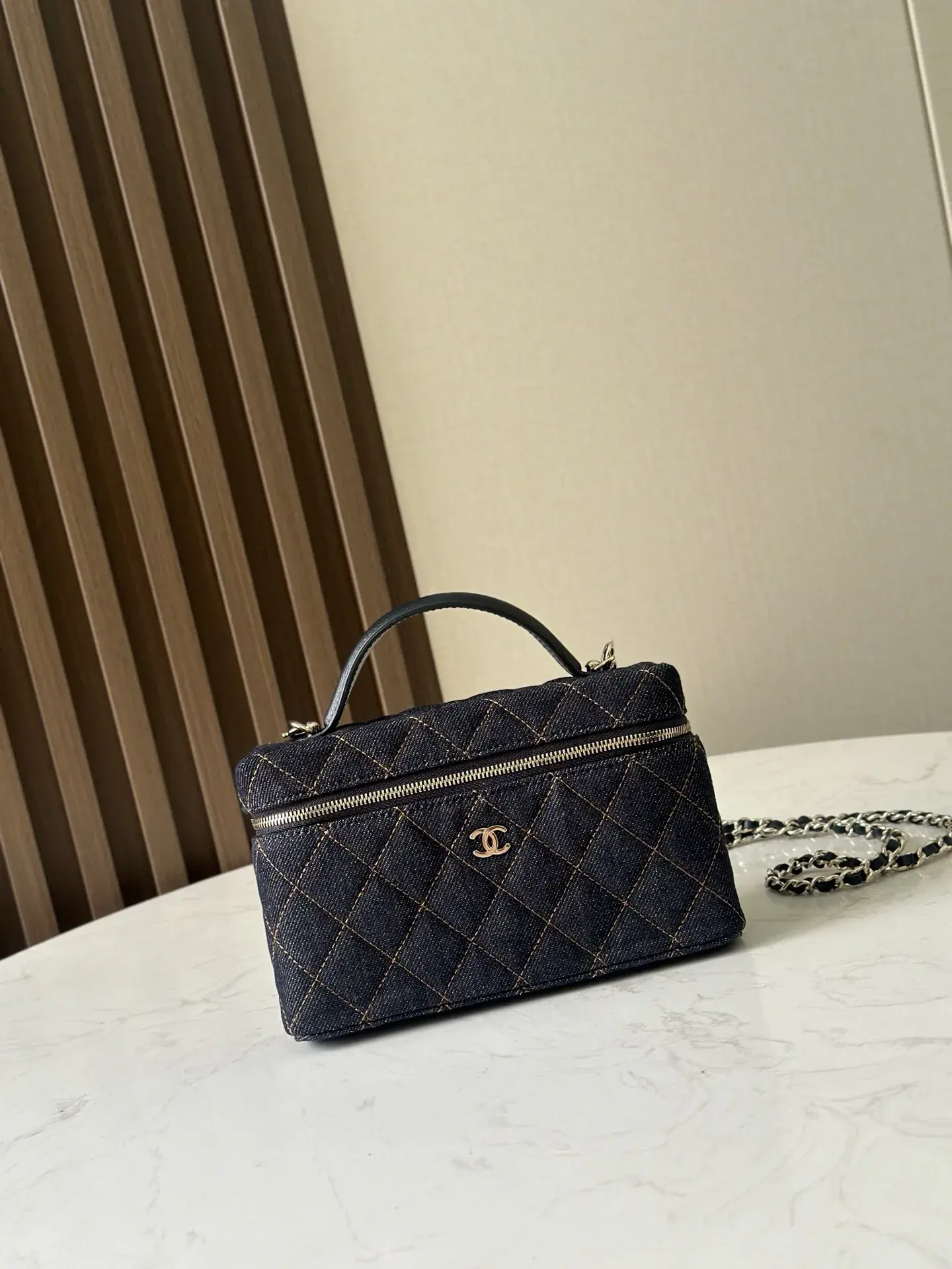 Chanel Denim Top Handle Bag product photo from LabelPicks