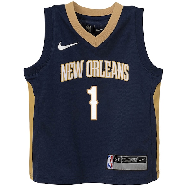 Zion Williamson New Orleans Pelicans Nike Toddler Replica Jersey - Icon Edition - Navy