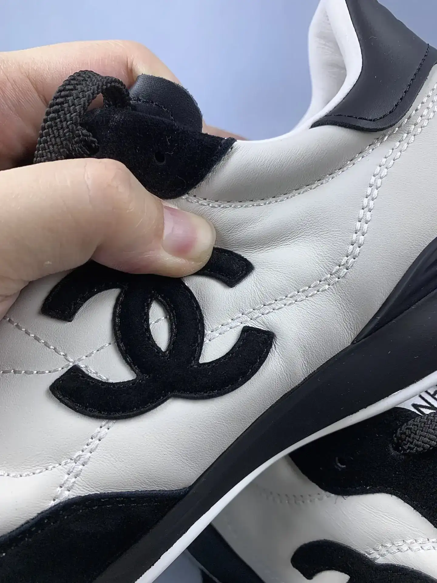 CHANEL Sneakers Calfskin & Suede Kidskin product photo from LabelPicks