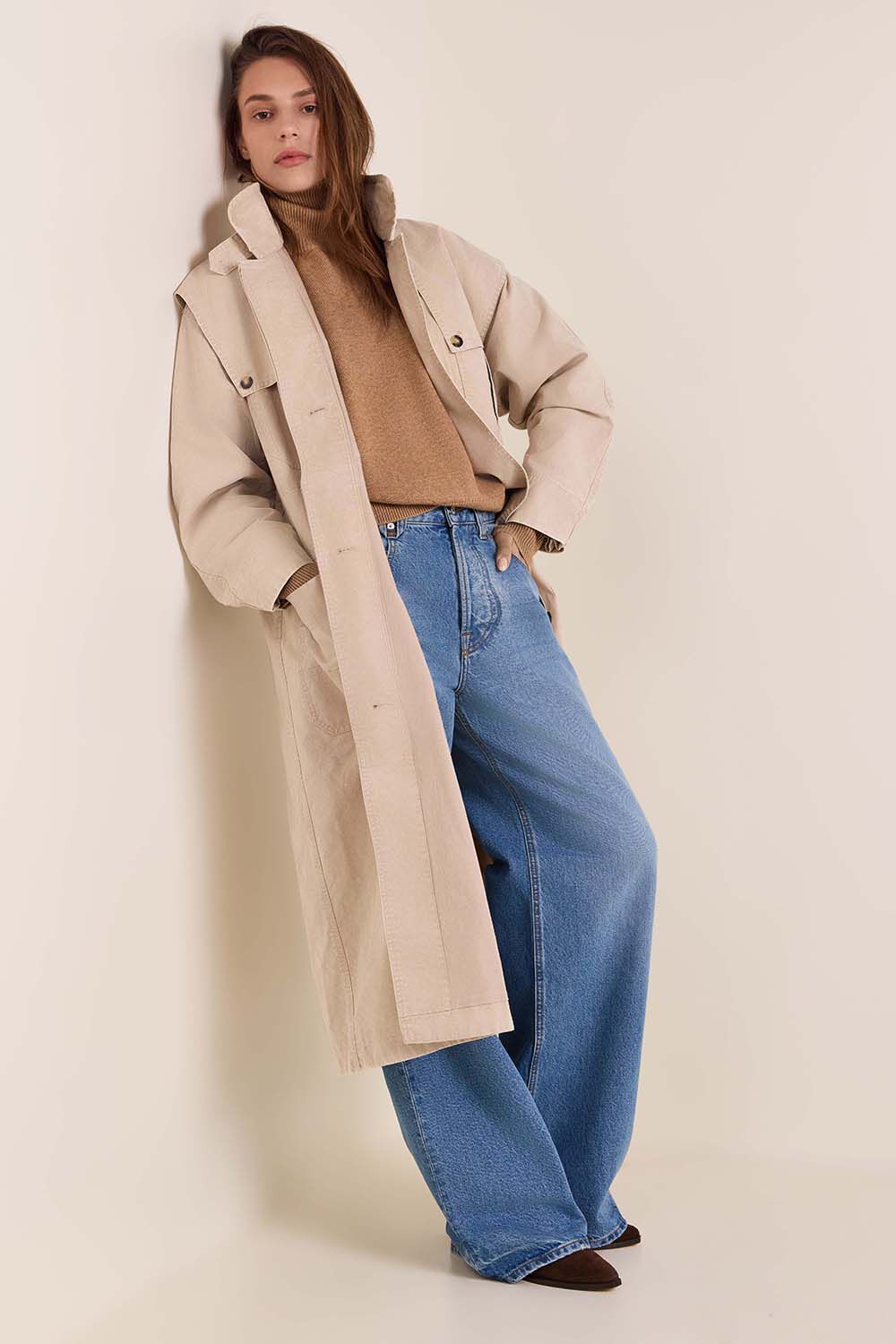 ISABEL MARANT מעיל טרנץ'