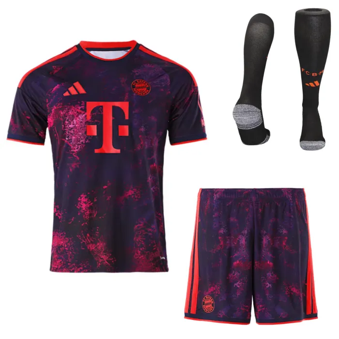 Kids Bayern Munich Third Suit & Socks 26/27