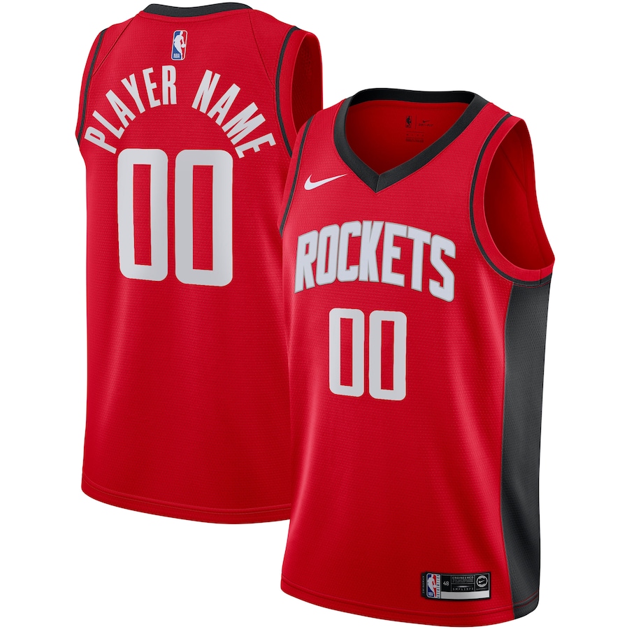 Houston Rockets Nike 2020/21 Swingman Custom Jersey - Icon Edition - Red