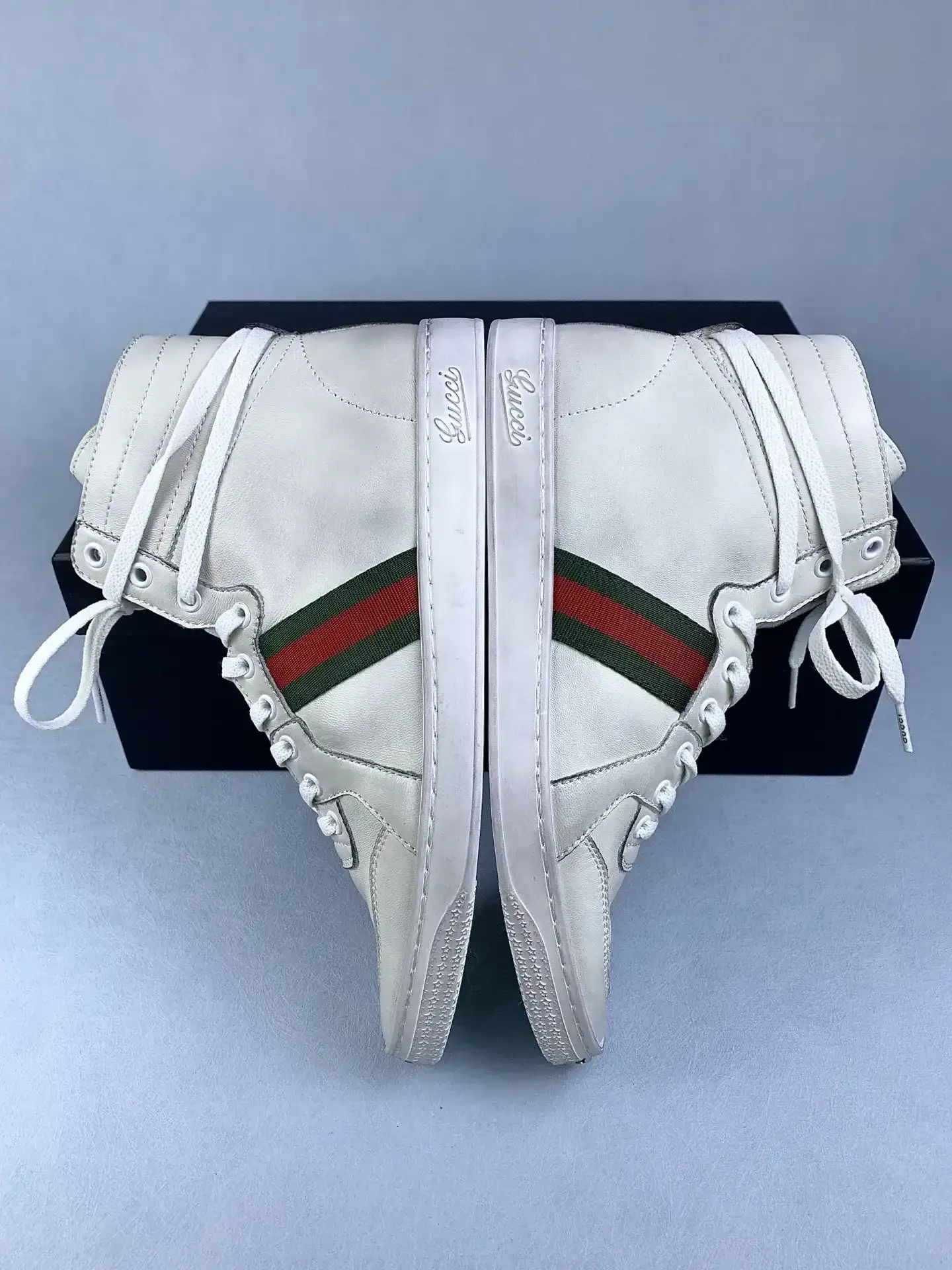 Stretch high-top sneaker product photo from LabelPicks
