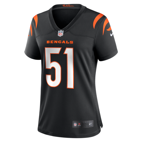 Isaiah Foskey Cincinnati Bengals Nike Women's Team Game Jersey -  Black