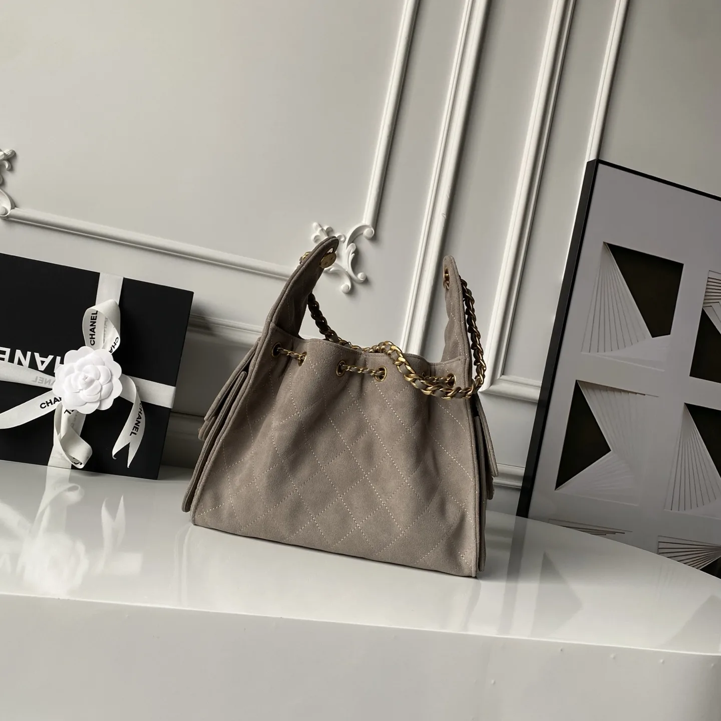 Chanel Gold Hobo Bag product photo from LabelPicks