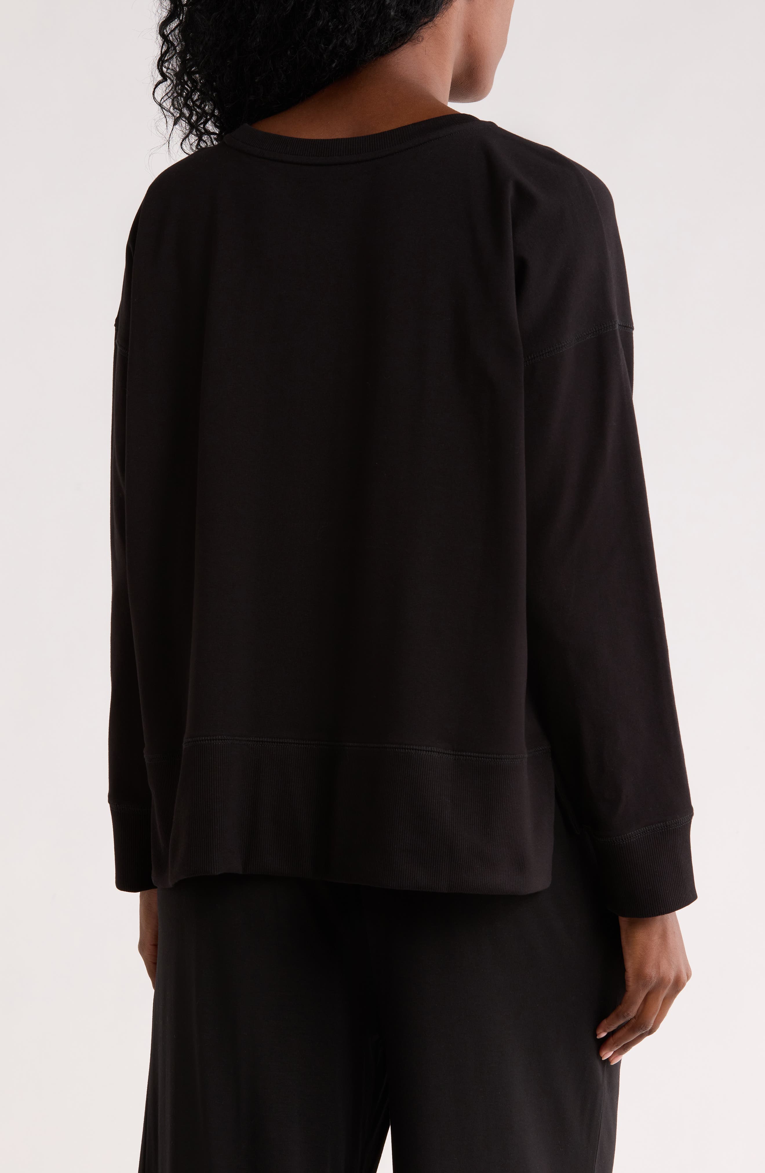 Eileen Fisher Crewneck Long Sleeve T-Shirt