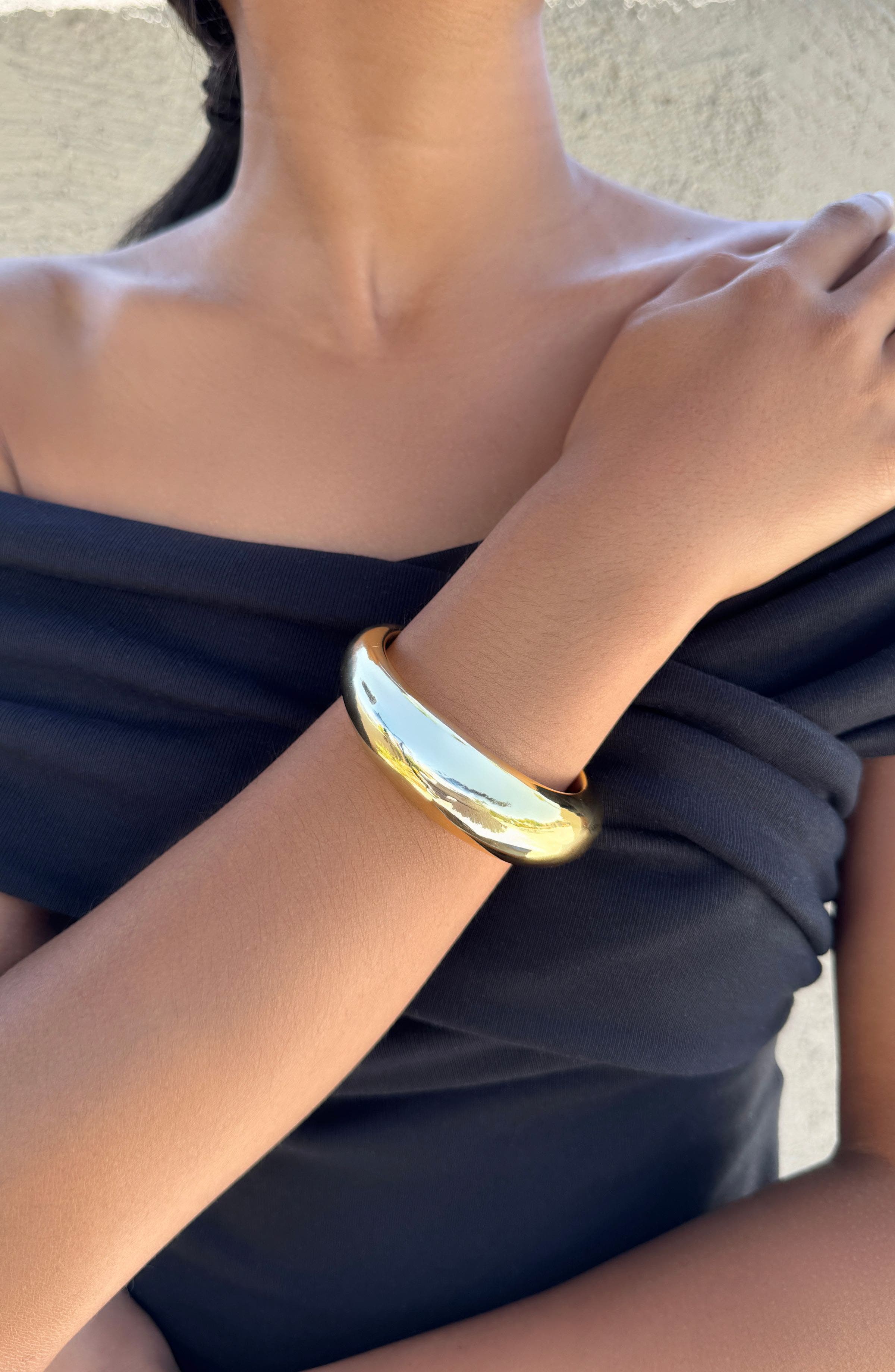 Adornia Chunky Cuff Bracelet