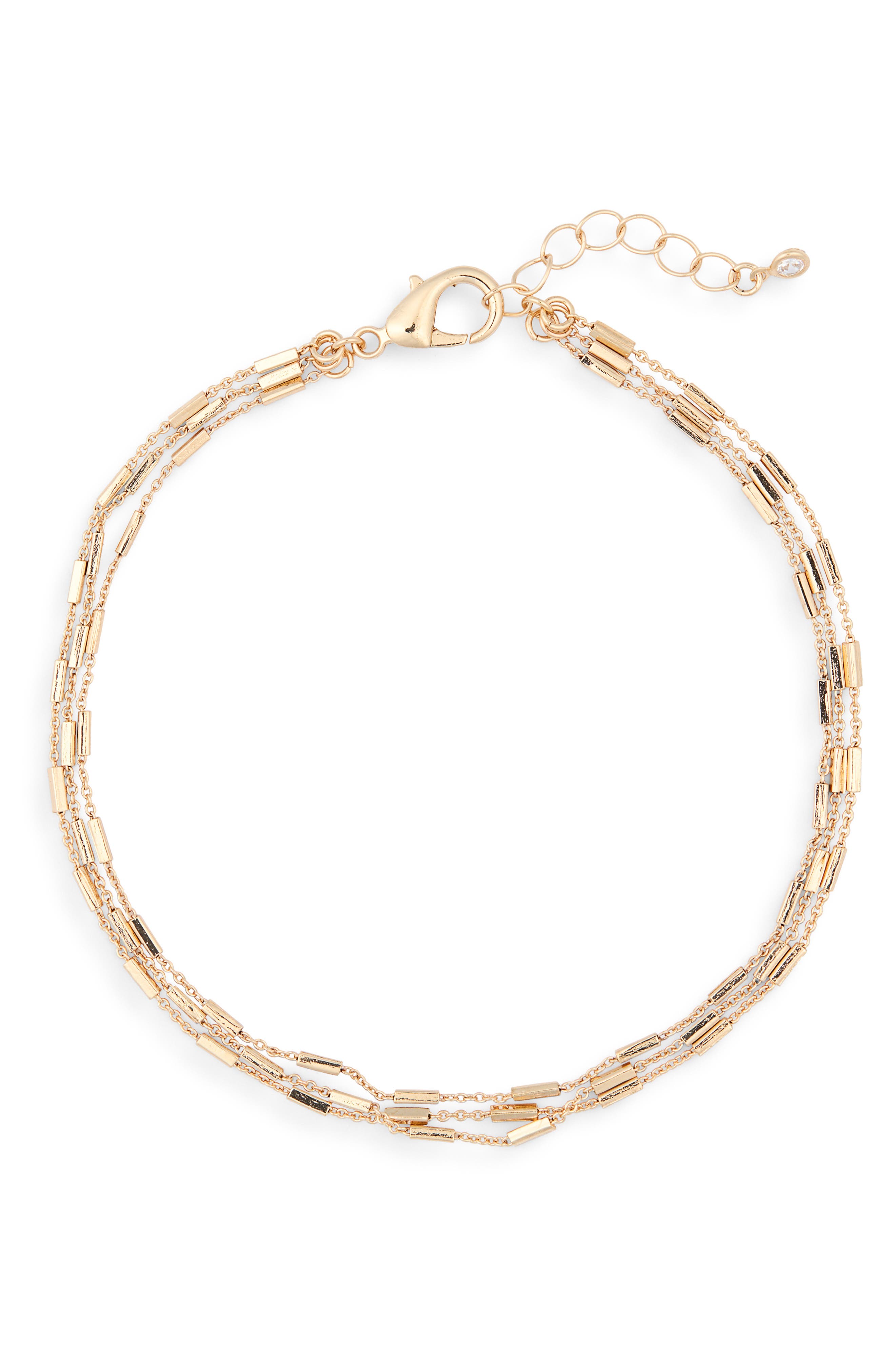 NORDSTROM RACK Triple Chain Anklet
