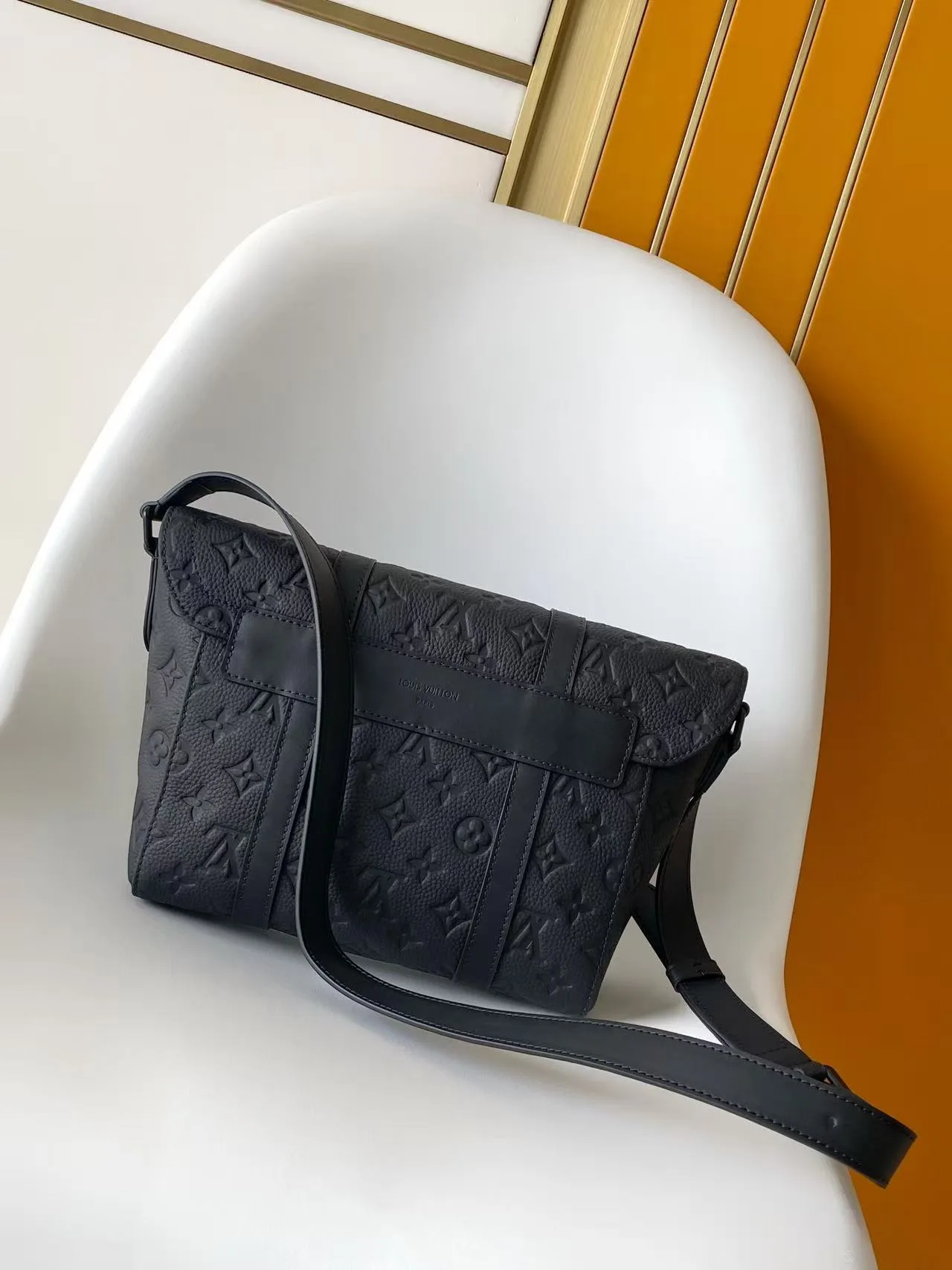 Louis Vuitton Grained Leather Christopher Crossbody Bag product photo from LabelPicks