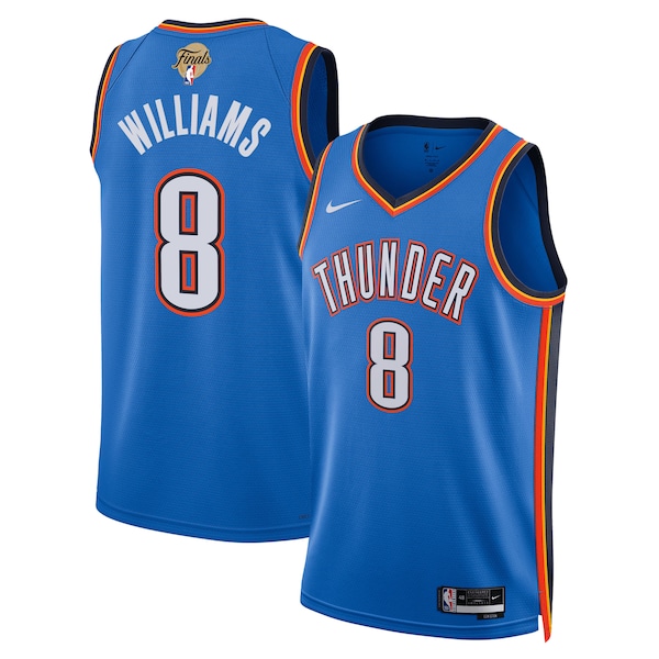 Jalen Williams Oklahoma City Thunder Nike Unisex 2025 NBA Finals Swingman Jersey - Icon Edition - Blue