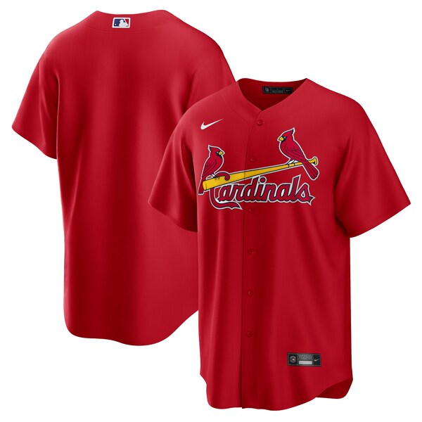 St. Louis Cardinals Nike Big & Tall Alternate Replica Team Jersey - Red