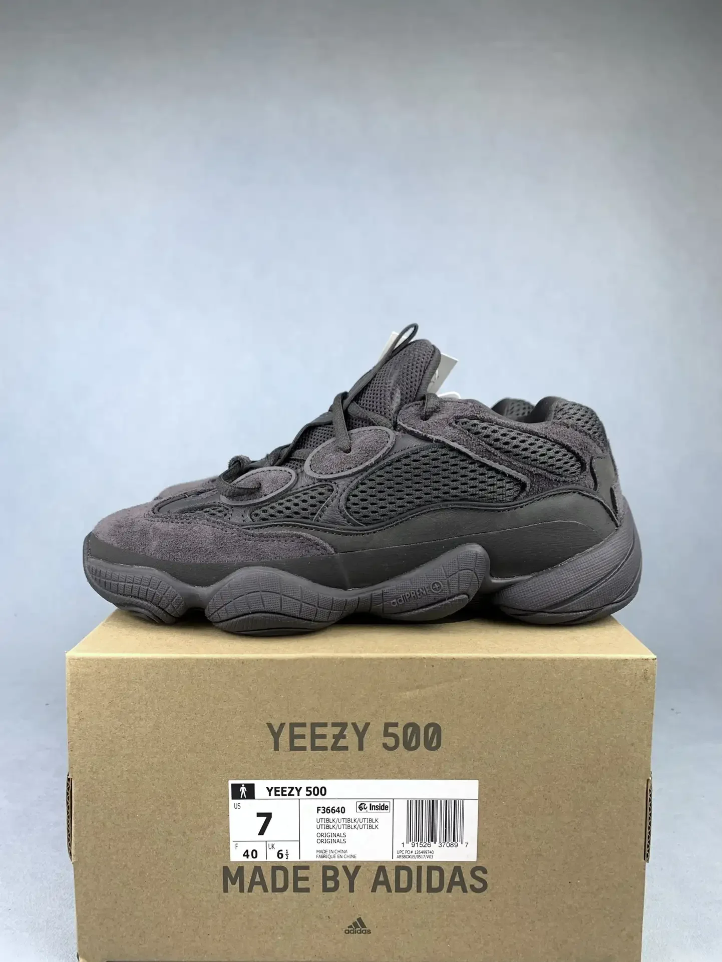 adidas Yeezy 500 Utility Black Shoes product photo from LabelPicks