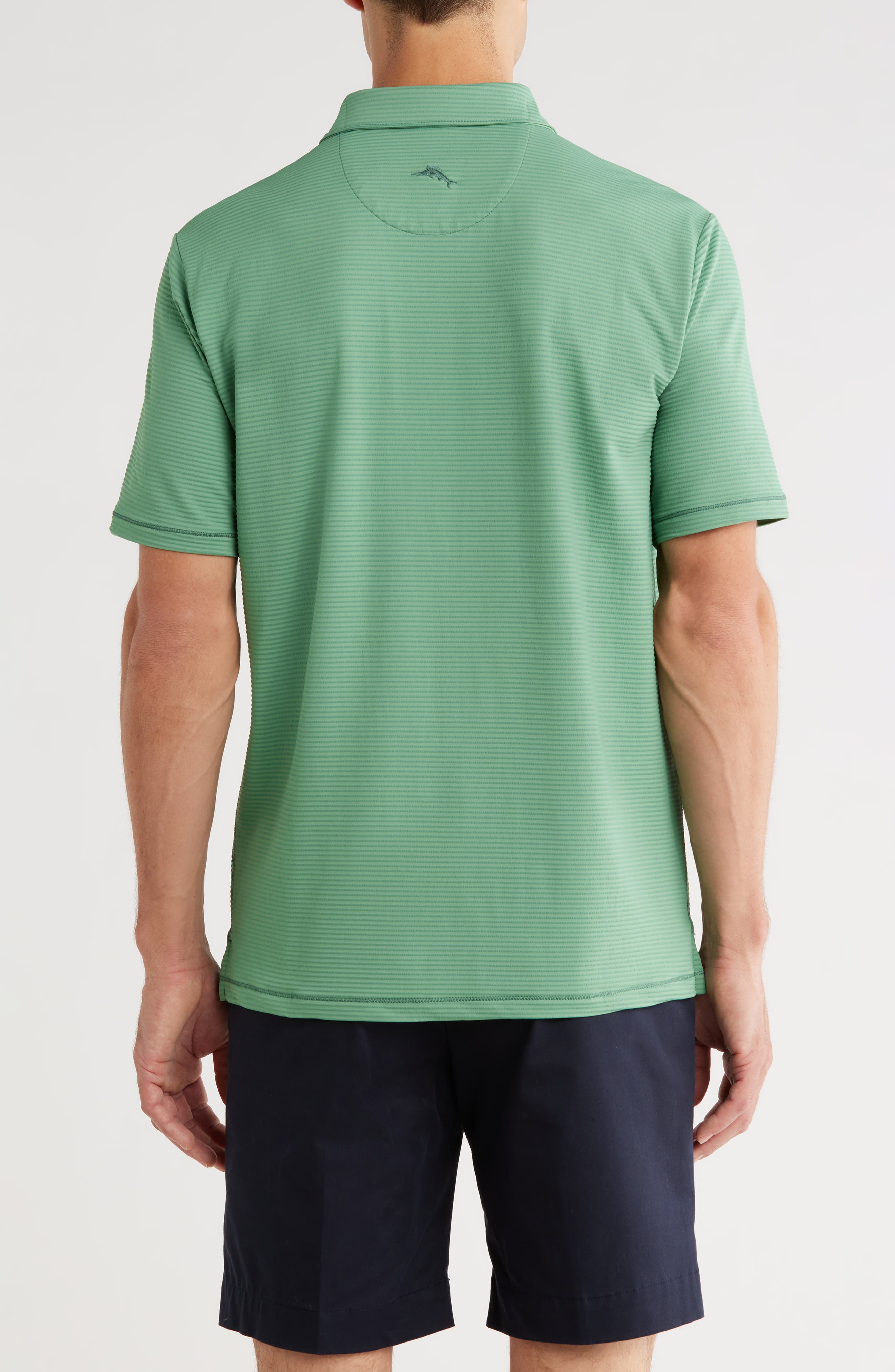 Tommy Bahama Costa Wave Seersucker Stripe IslandZone® Polo