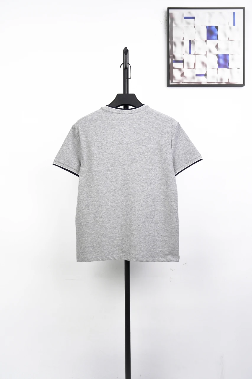 Ralph Lauren Grey Contrast Trim Pony Embroidered T-Shirt product photo from LabelPicks