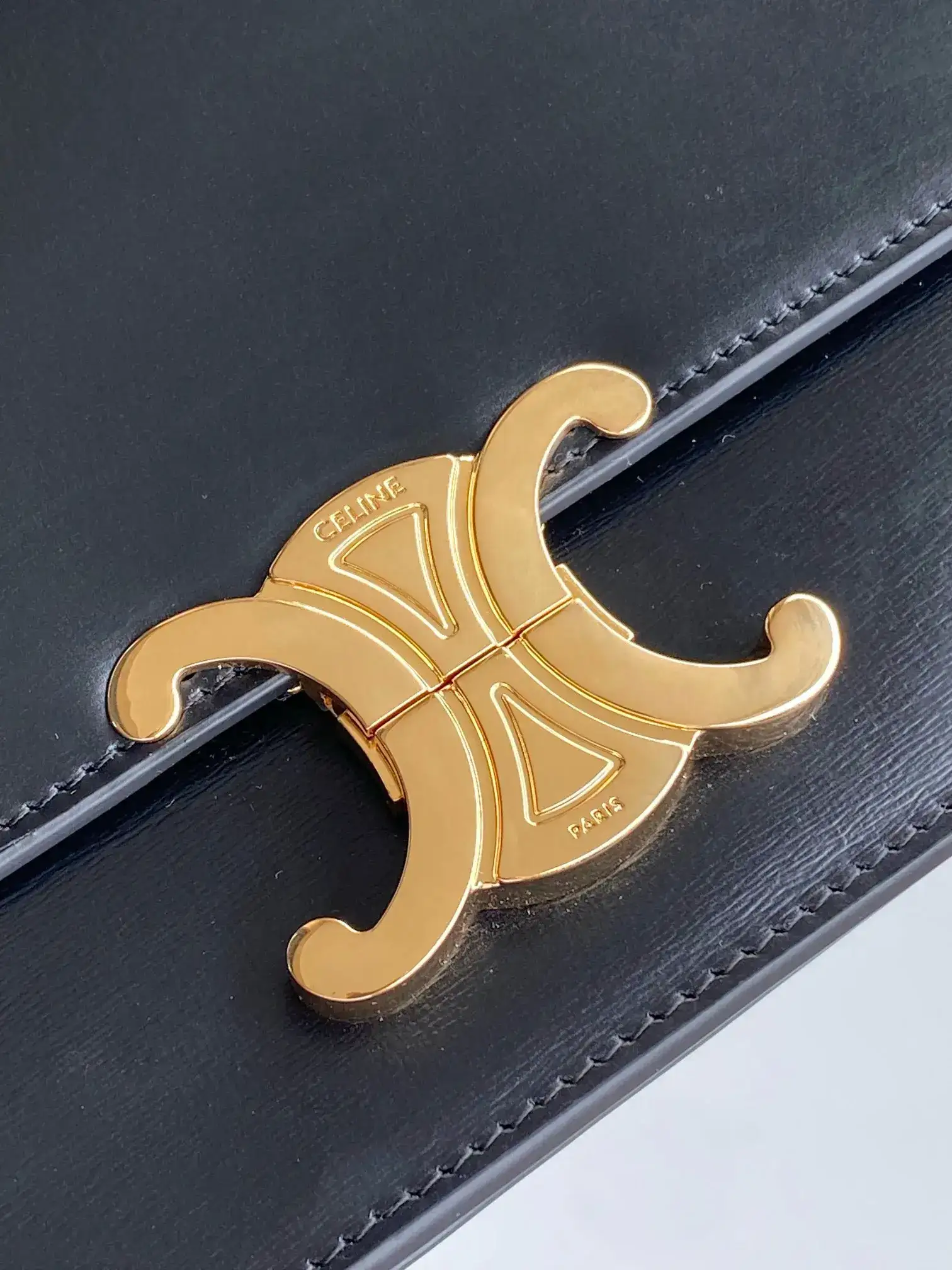 Celine Calfskin Triomphe Shoulder Bag product photo from LabelPicks