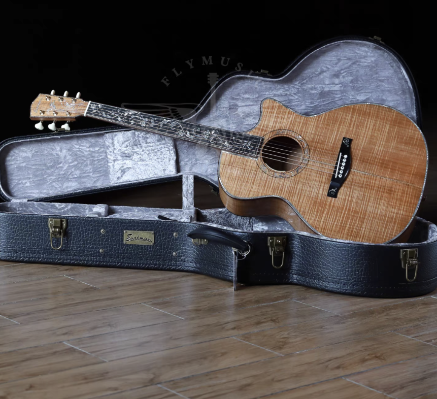 Eastman ML922CE KOA Master Luthier Hawaiian Koa All-Solid Electro-Acoustic Guitar 5K grade Wood - GreshamTech