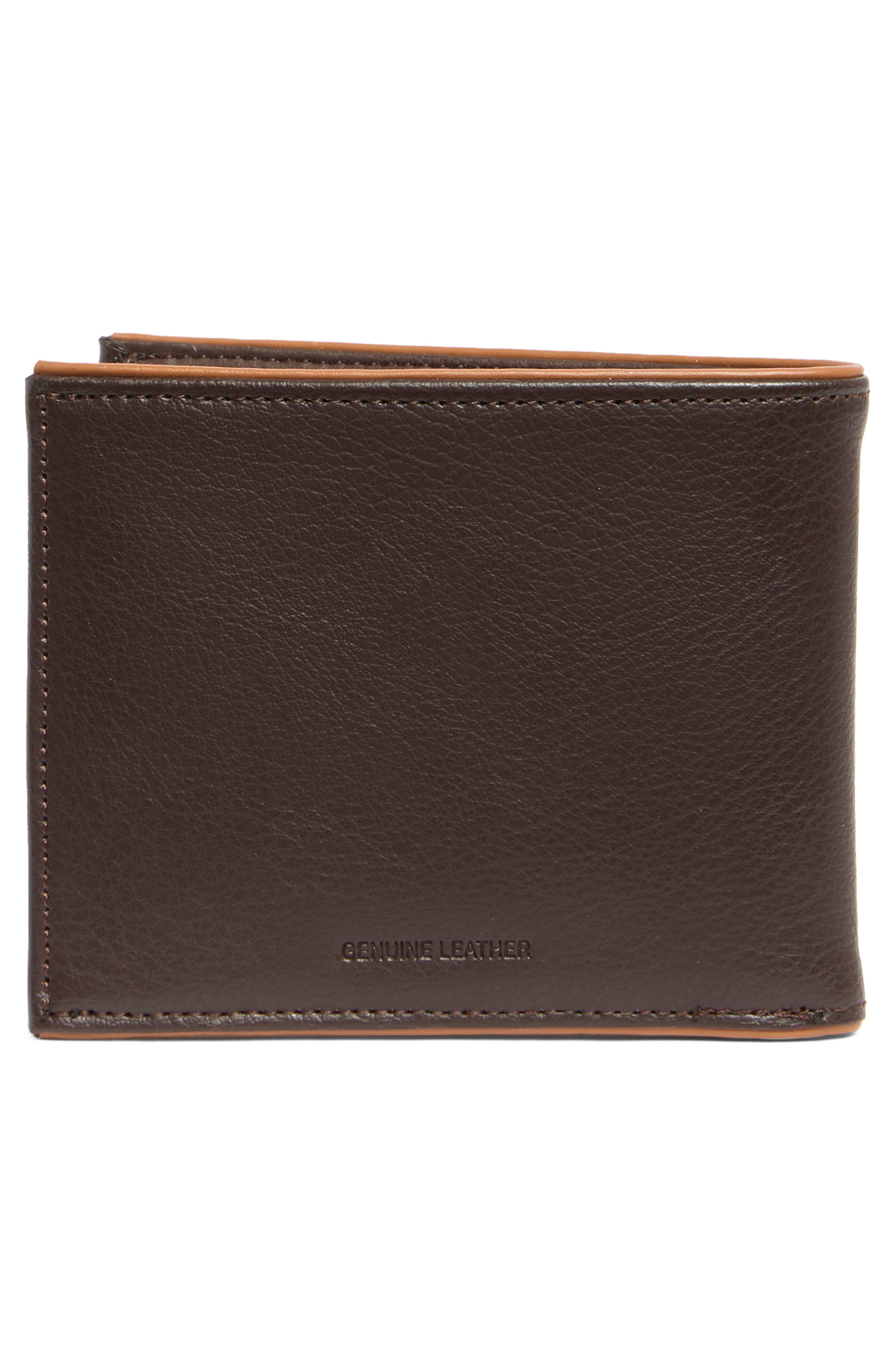 Original Penguin Leather Bifold Wallet
