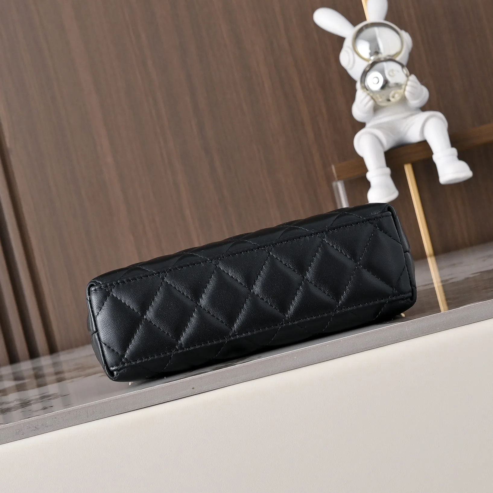 Chanel Black Lambskin Top Handle Bag product photo from LabelPicks