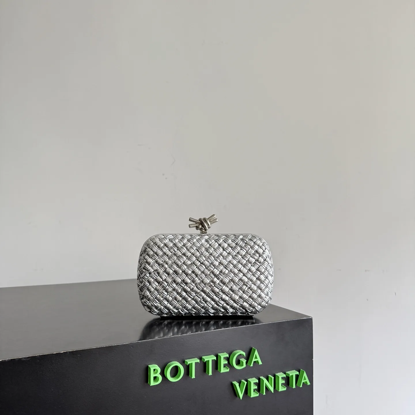 Bottega Veneta Intrecciato Woven Leather Knot Tote Bag product photo from LabelPicks