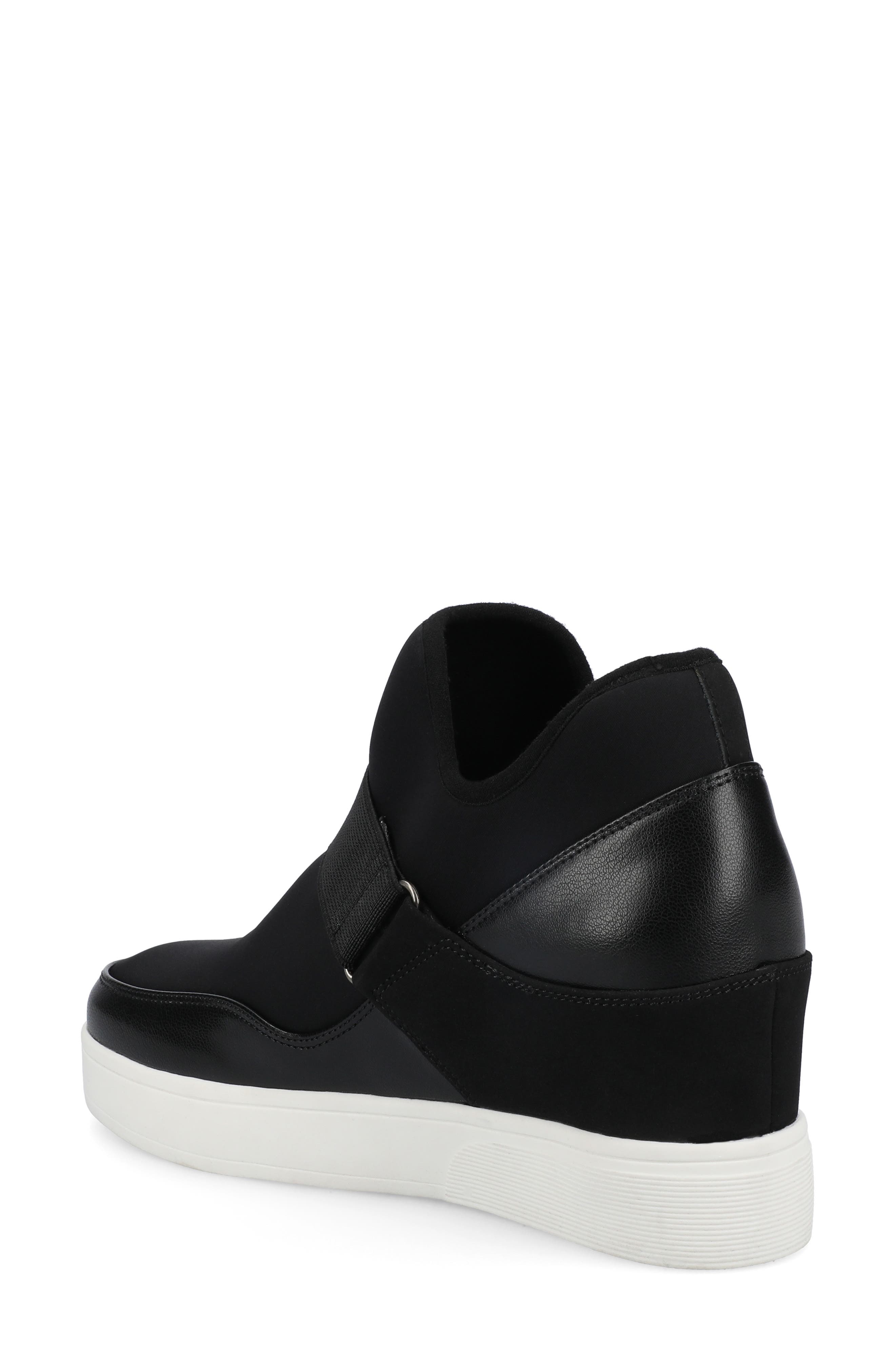 Journee Collection Damari Stretch Wedge Sneaker