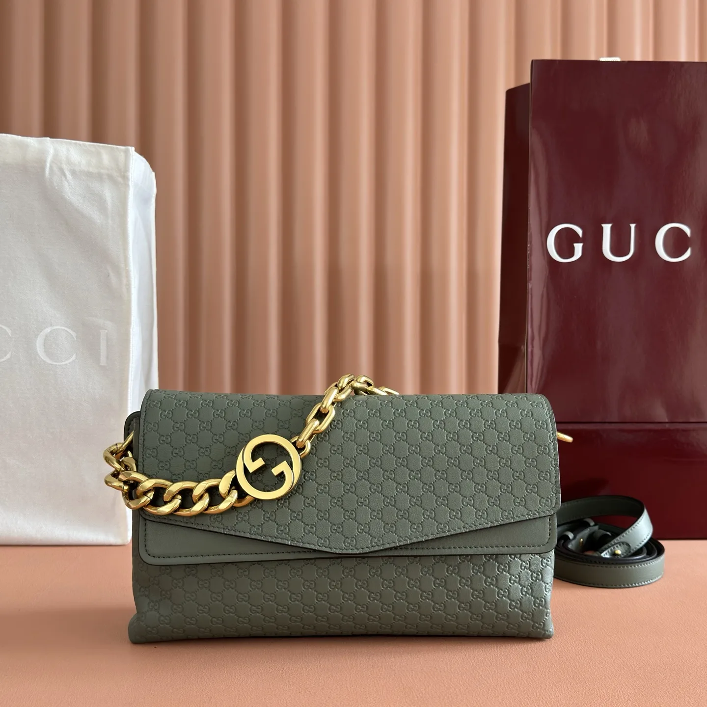 Gucci GG Supreme Canvas Shoulder Bag product photo from LabelPicks