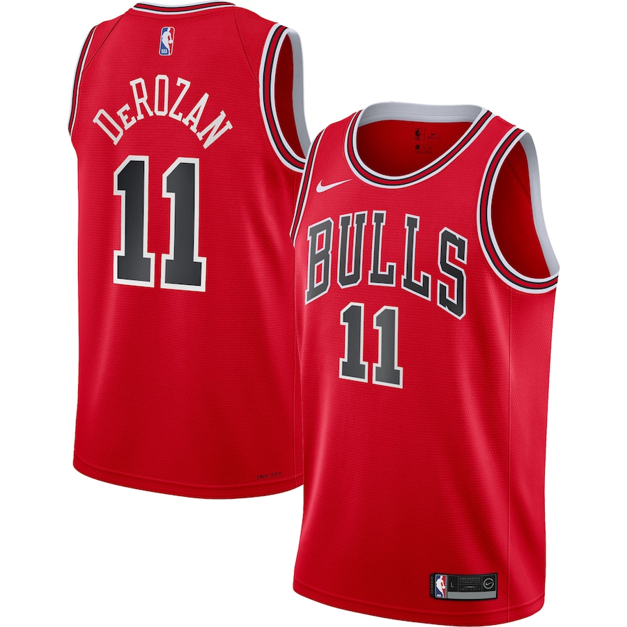 DeMar DeRozan Chicago Bulls Nike Youth 2021/22 Swingman Jersey - Icon Edition - Red
