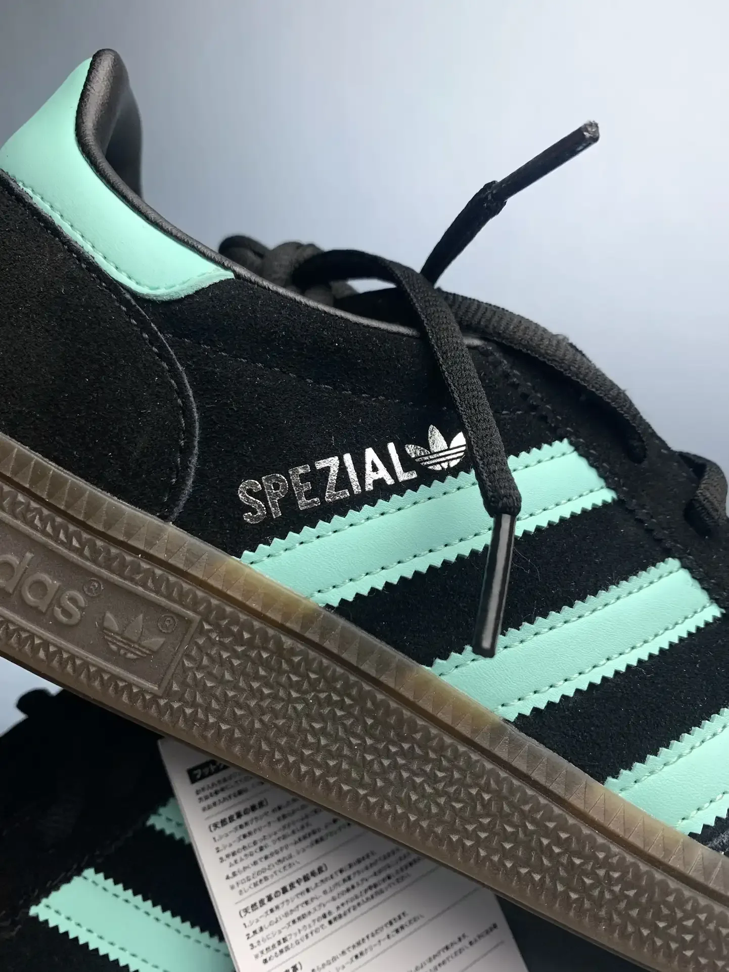 adidas Handball Spezial Clear Mint Shoes product photo from LabelPicks
