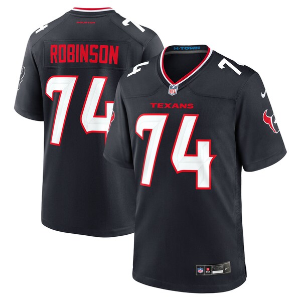 Cam Robinson Houston Texans Nike Team Game Jersey -  Navy