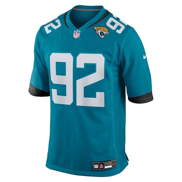 Danny Striggow Jacksonville Jaguars Nike Team Game Jersey -  Teal