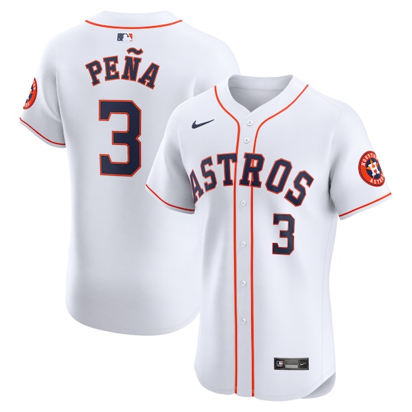 Jeremy Peña Houston Astros Nike Home Elite Player Jersey - White
