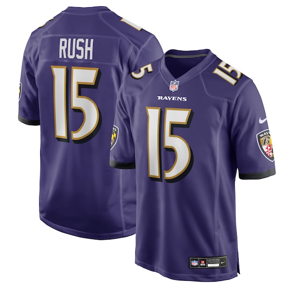 Cooper Rush Baltimore Ravens Nike Team Game Jersey -  Purple