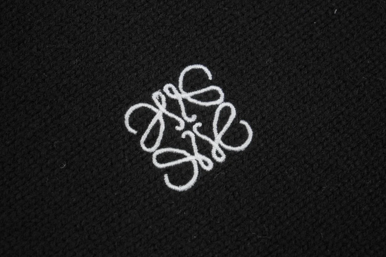 LOEWE Black Small Anagram Embroidered Crewneck Sweater product photo from LabelPicks