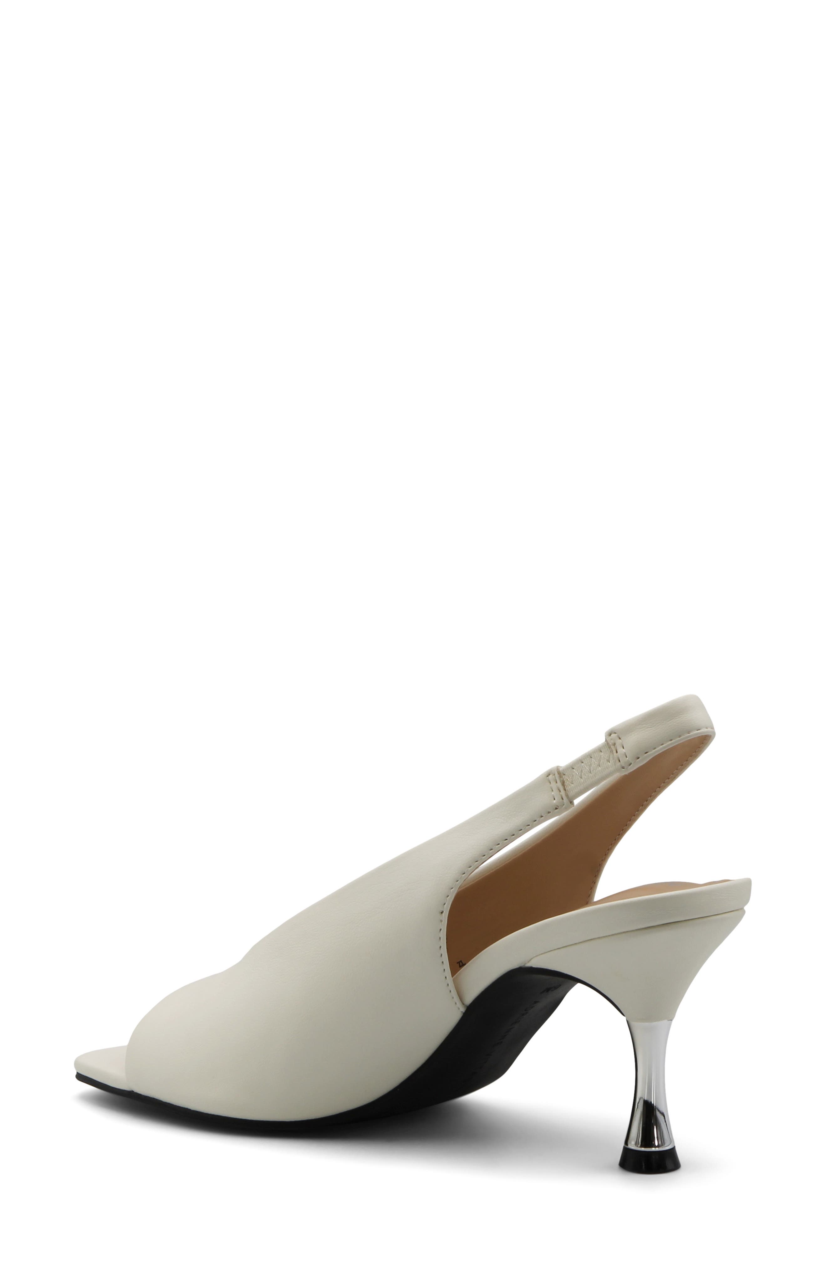 Adrienne Vittadini Janice Peep Toe Slingback Pump
