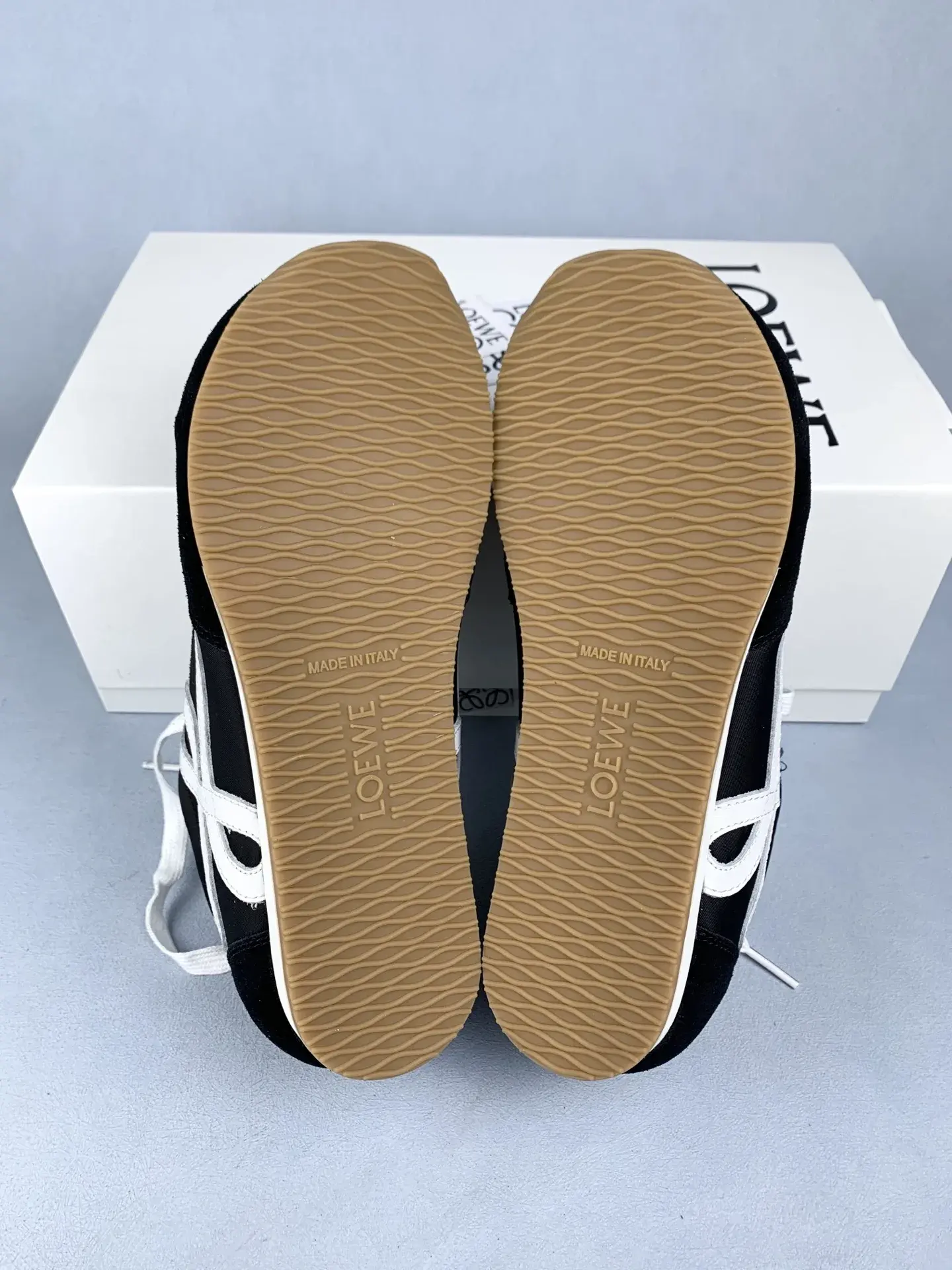 LOEWE Ballet Runner 2.0 in nylon and calfskin product photo from LabelPicks